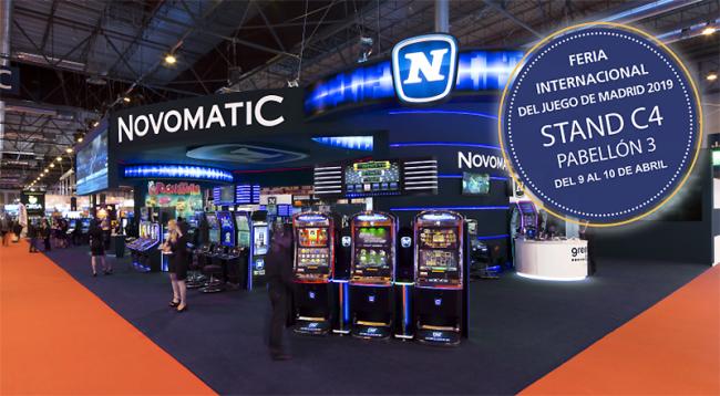 NOVOMATIC Spain, listo para uno de los eventos del año con un stand de 1365 metros cuadrados