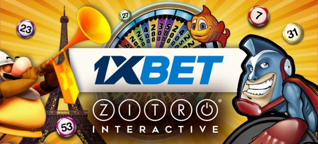 ZITRO INTERACTIVE incluye sus video bingos en 1xbet.com