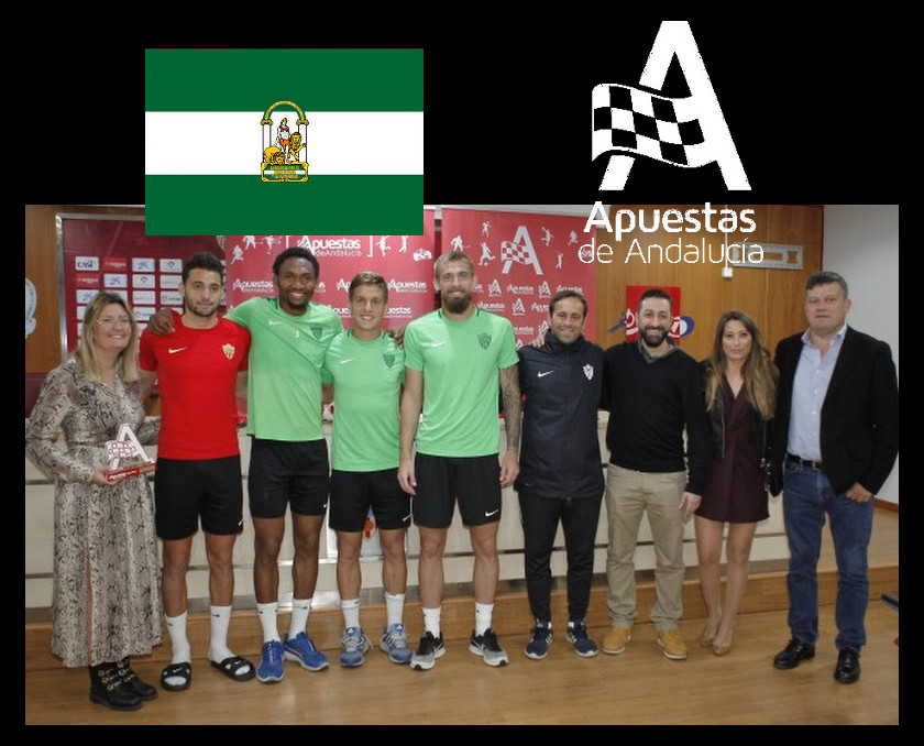 Apuestas de Andalucía, nuevo patrocinador de la Unión Deportiva Almería S.A.D