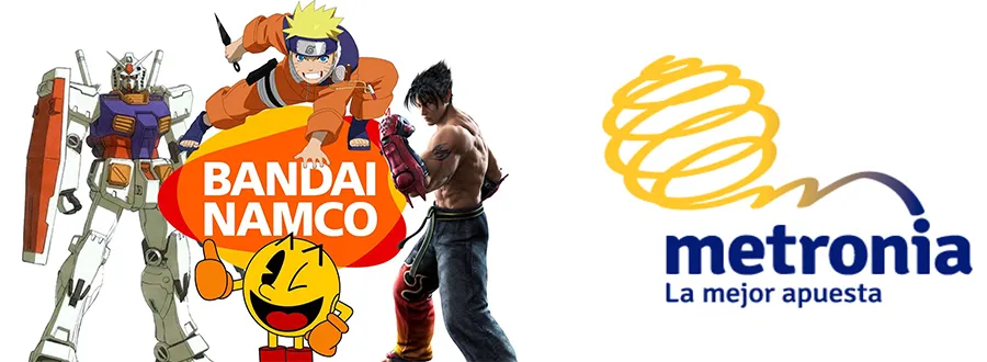 BANDAI NAMCO y METRONIA, alianza histórica para la oferta de Bingo
