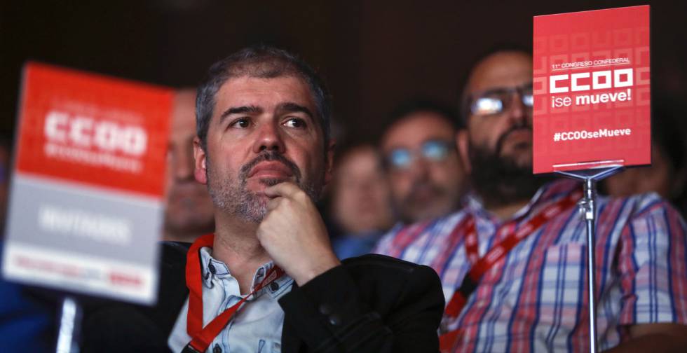 El secretario general de CCOO, Unai Sordo