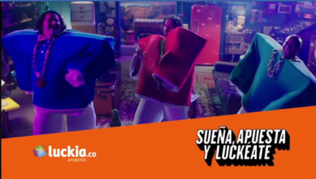 VÍDEO: Descubra la campaña de Luckia en el mercado colombiano