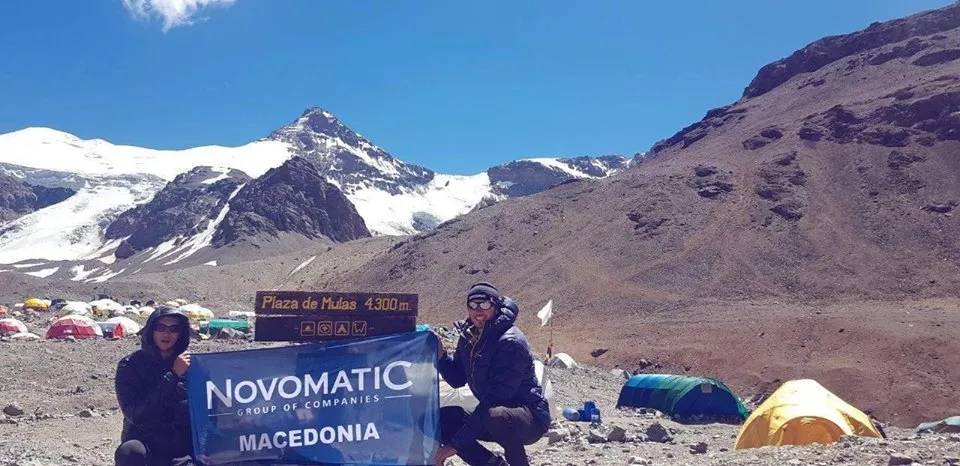 NOVOMATIC llega hasta el Aconcagua