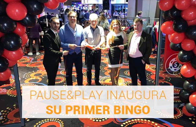 Pause&Play inaugura su primer Bingo