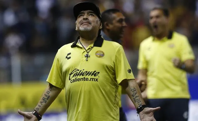 VÍDEO: Maradona, imagen de la casa de apuestas líder en México, Caliente.mx