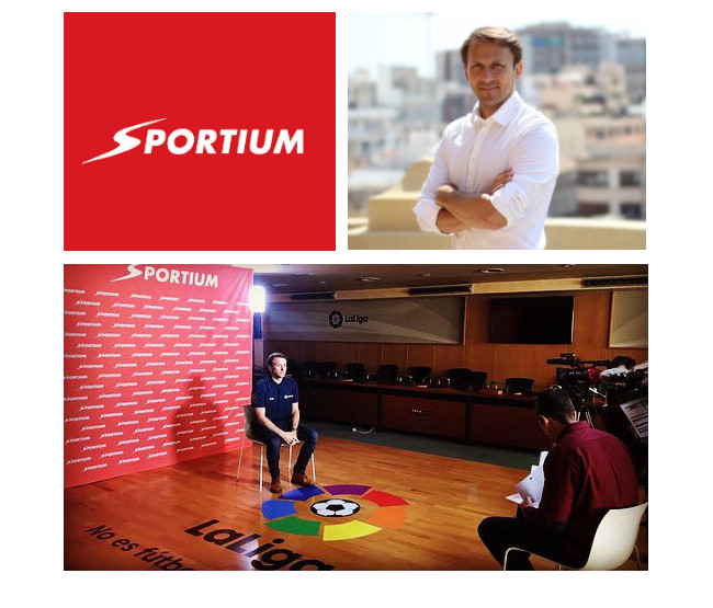 SPORTIUM y Gaizka Mendieta, protagonistas antes de la Final de la Copa del Rey 

