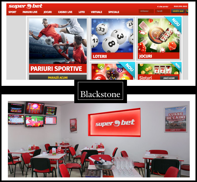 BLACKSTONE entra en otra empresa de juego, ahora en Rumanía

