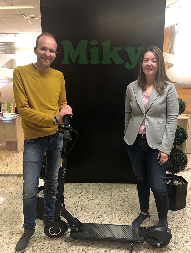 VICPLAYER y SOIRSA
ganadores del sorteo del mes de abril de MIKY