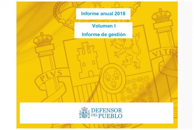 El Defensor del Pueblo contraataca con un Informe Anual entregado al Congreso y el Senado 
