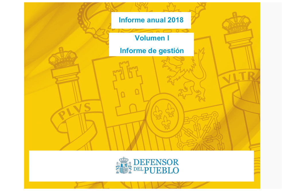 El Defensor del Pueblo contraataca con un Informe Anual entregado al Congreso y el Senado