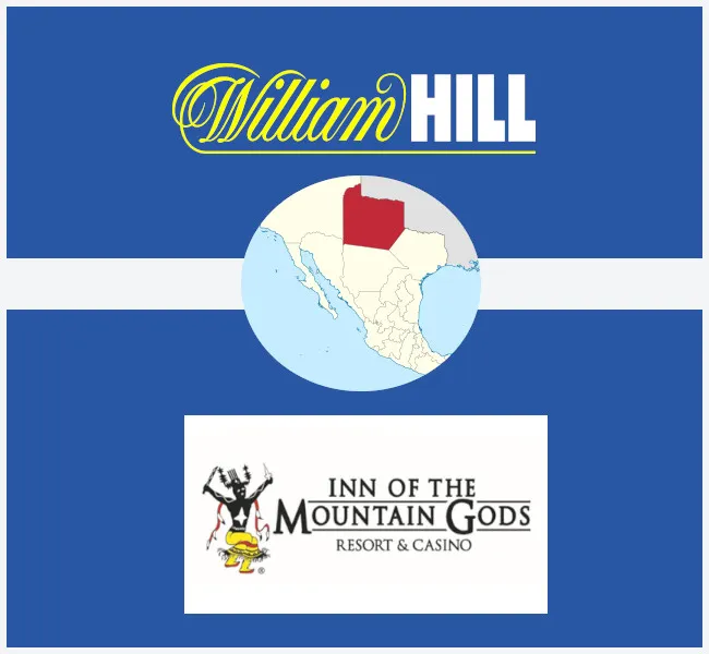 William Hill confirma el desembarco en Nuevo Mexico con su primera Sala Presencial