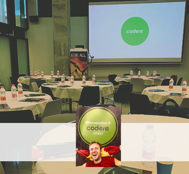 CODERE traza sus planes estratégicos en materia de coordinación entre online y presencial en Tel Aviv