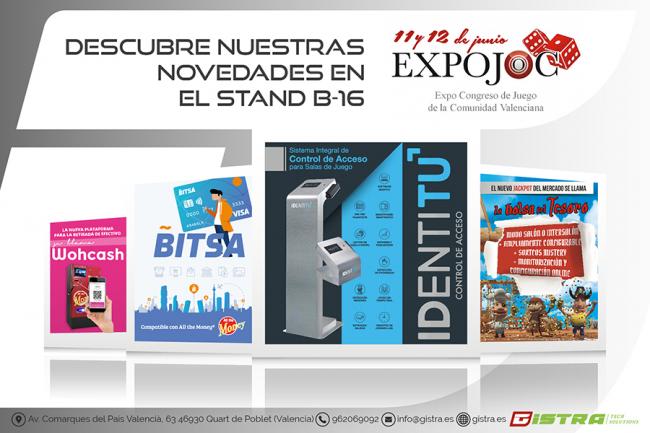 GISTRA estará en EXPOJOC con novedades espectaculares