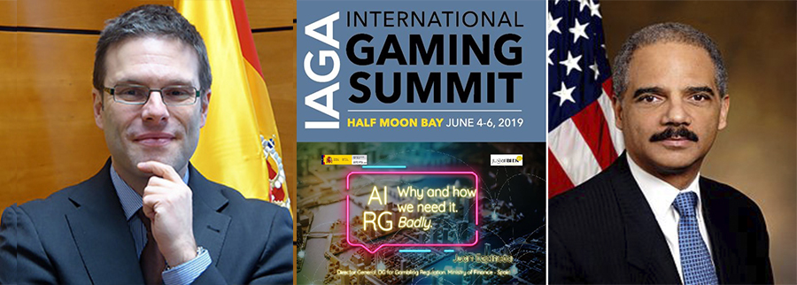 Juan Espinosa compartió mesa con el antiguo Fiscal General de Estados Unidos, Eric Holder en la International Association of Gaming Attorneys