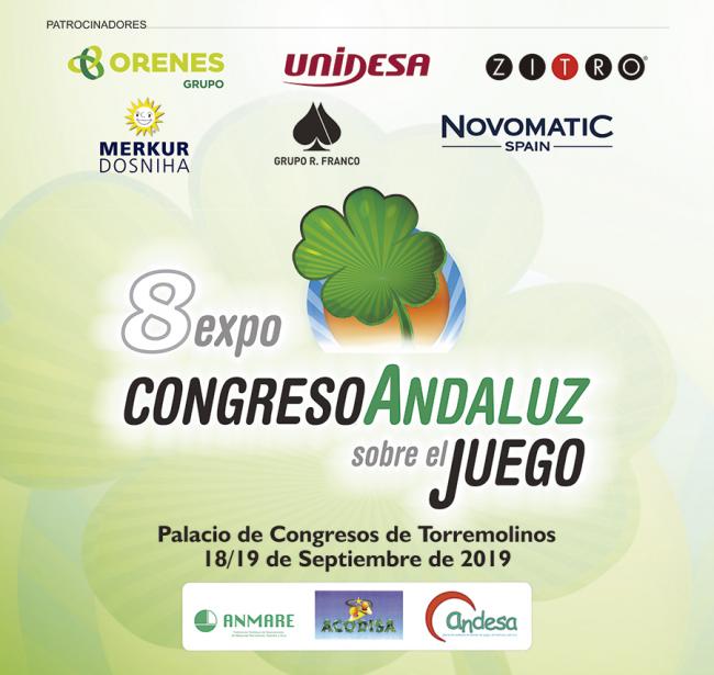 MERKUR, NOVOMATIC, ORENES, R FRANCO, UNIDESA y ZITRO renuevan como PATROCINADORES de la octava edición del Expo Congreso Andaluz