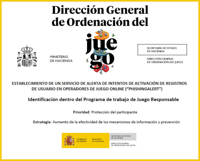 Juego Online: Cuándo estará efectivo el servicio de aviso de suplantación de identidad y cómo afecta a los operadores
