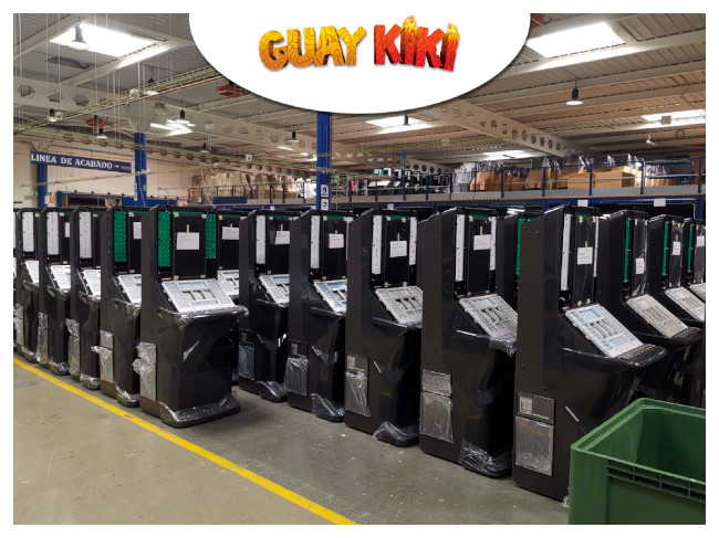 El éxito de la nueva máquina de Hostelería de NOVOMATIC Guaykiki deja sin vacaciones la fabrica de GiGames