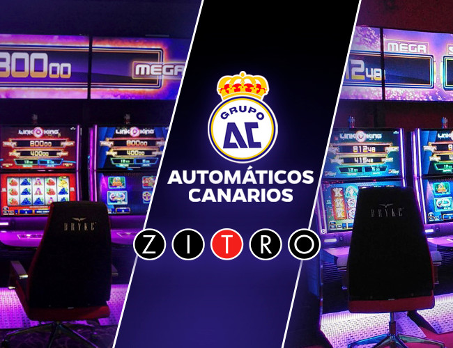 Automáticos Canarios se une al liderazgo de Link King de Zitro