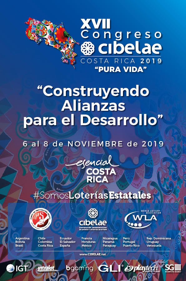 Costa Rica acoge el XVII Congreso de CIBELAE con los patrocinios confirmados de IGT, Intralot, bgaming, GLI, PlayTech y Scientific Games