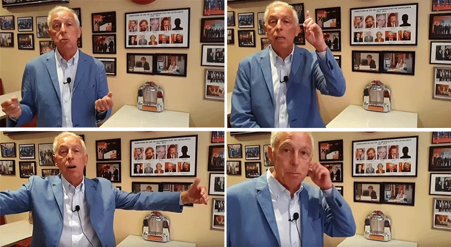 EN EXCLUSIVA PARA NUESTROS LECTORES El VÍDEO del genial Jaume Sanahuja agradeciendo la Mención de Honor de los Premios EUROPER al Museo Sanahuja