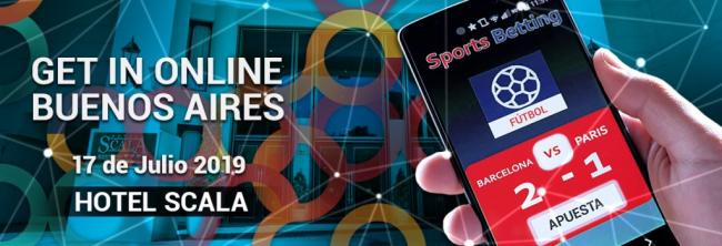 La agenda de GET IN ONLINE BUENOS AIRES en el Hotel Scala el 17 de Julio 
