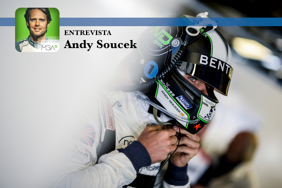 Más sobre Andy Soucek, piloto oficial Bentley y protagonista del nuevo juego de MGA Games