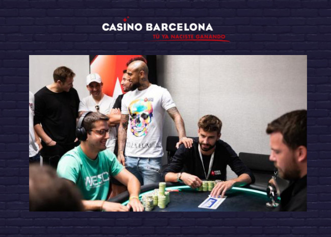 Gerard Piqué y Arturo Vidal, segundo y quinto en los torneos del EPT en Casino Barcelona: casi MEDIO MILLÓN de Euros