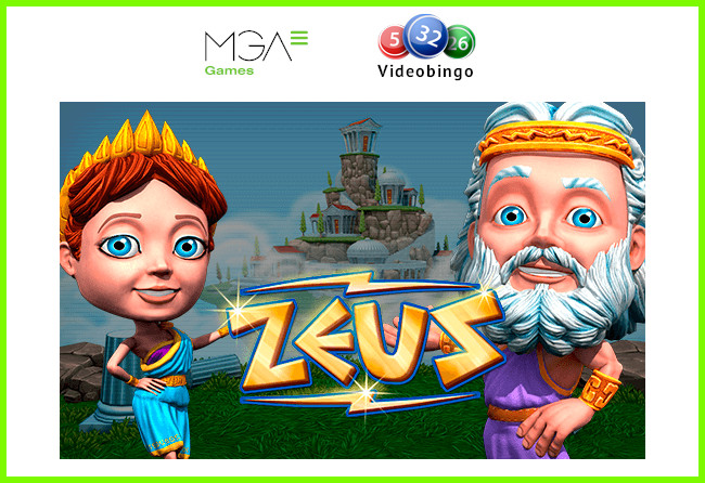 Hoy lunes MGA GAMES actualiza su título Zeus Bingo