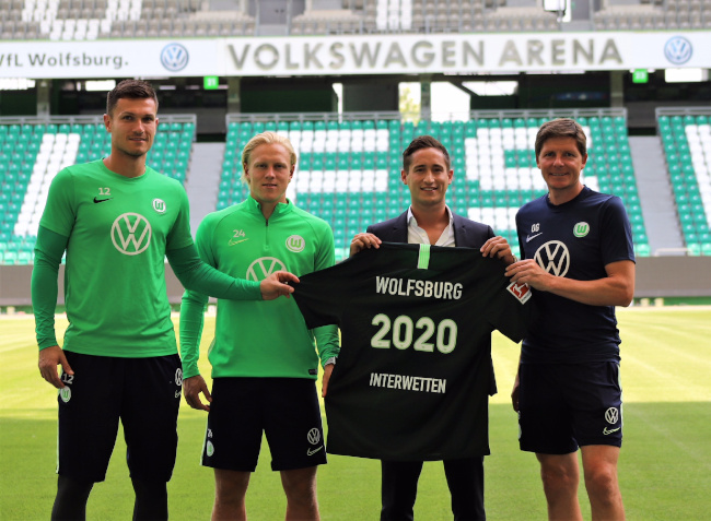 INTERWETTEN amplía su participación en la Bundesliga alemana de fútbol y patrocinará al VfL Wolfsburg