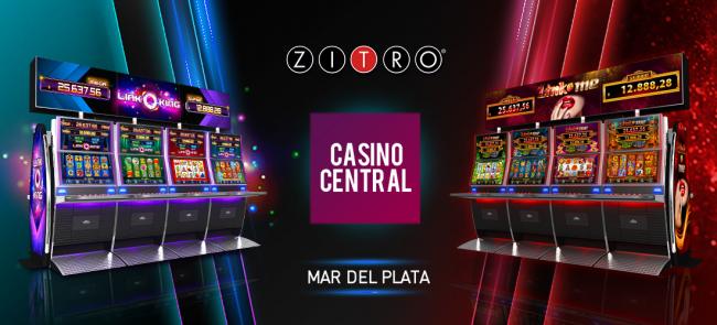 Link Me & Link King de Zitro, protagonistas en el Casino Central Mar del Plata