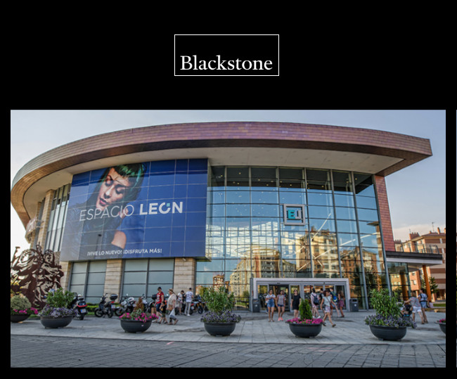 Blackstone desinvierte en centros comerciales