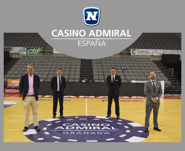 El Casino Admiral Granada, nuevo patrocinador de la Fundación del Club Baloncesto Granada