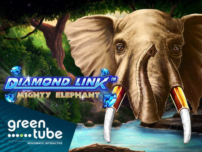 (VÍDEO) La nueva slot de Greentube: diamantes y perlas en las aventuras de Diamond Link Mighty Elephant