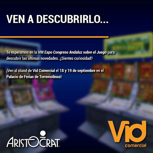 ARISTOCRAT, las máquinas perfectas llegan a Torremolinos con VID COMERCIAL