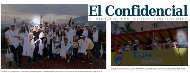 Juan Espinosa, protagonista en El Confidencial