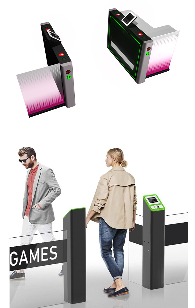 MGA sorprende con DOS sistemas de control de entrada para adaptarse a la estructura y necesidades de cada salón y cliente
 