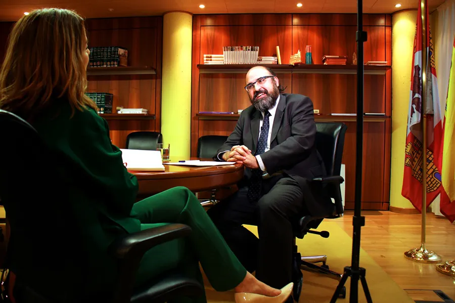 Primeras imágenes de la entrevista con Máximo López, Responsable de Juego en Castilla y León