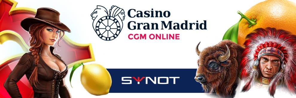 SYNOT Games debuta en el mercado español con el Casino Gran Madrid Online