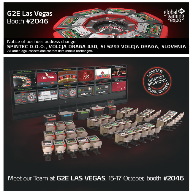 Spintec se prepara para la Global Gaming Expo en Las Vegas

 
