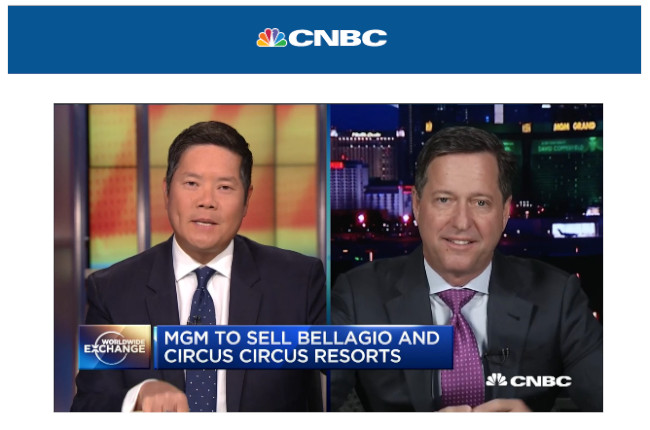 El Presidente de la American Gaming Association habla sobre la venta del Bellagio a Blackstone
