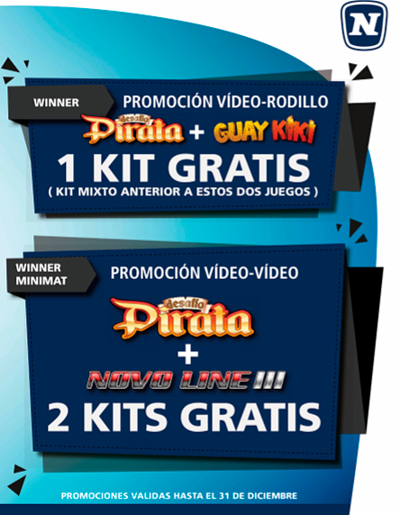 Así son las PROMOCIONES de NOVOMATIC para HOSTELERÍA