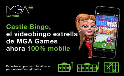 MGA Games lanza Castle Bingo: el Videobingo 100% mobile