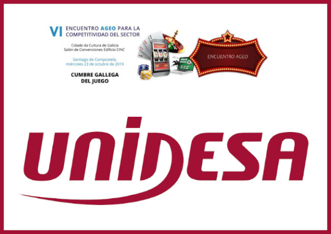 Unidesa, patrocinador GOLD del VI Encuentro AGEO para la Competitividad del Sector del Juego 
