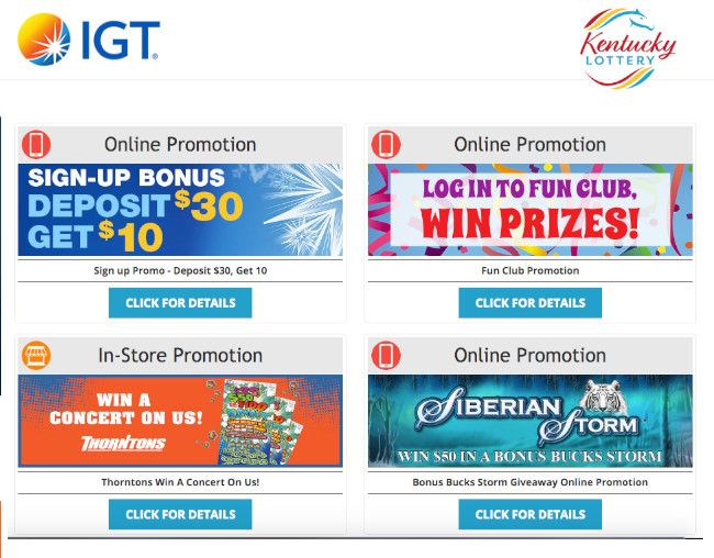 IGT amplía 5 años más su contrato con Kentucky Lottery Corporation 