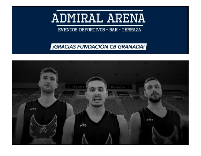La Fundación del Club Granada Baloncesto promociona el Admiral Arena (VÍDEO)