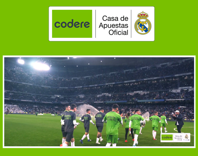 Nueva Experiencia Codere: aficionados demostrando sus habilidades en el Bernabéu (VÍDEO)