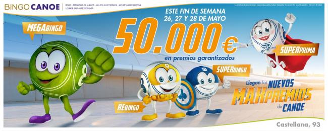 Bingo Canoe celebra su 41 aniversario siendo la sala referencia de ocio en Madrid