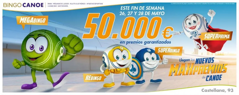 Bingo Canoe celebra su 41 aniversario siendo la sala referencia de ocio en Madrid