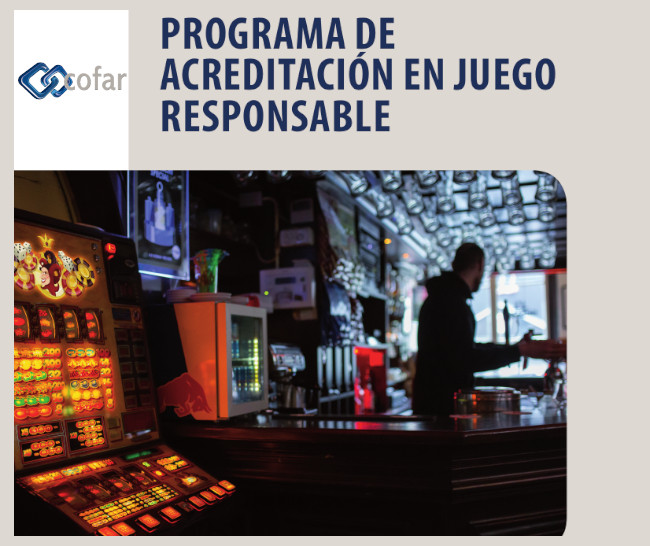 COFAR inicia la distribución para más de 10.000 bares de las credenciales de su  Programa de Acreditación en Juego Responsable