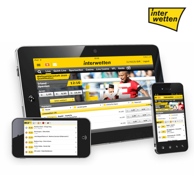Interwetten continúa mejorando su producto con una gran oferta de streaming en directo